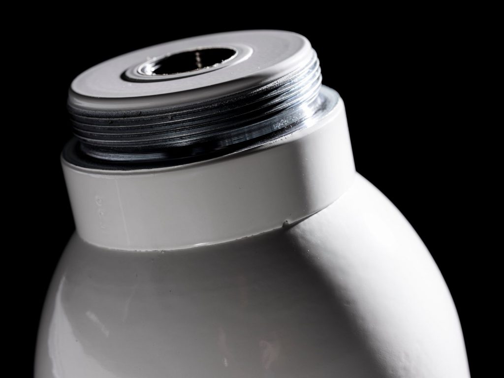 White High-pressure oxygen & medical gas cylinder